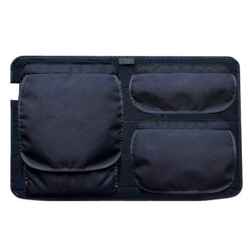 Ford Bronco Tailgate / Swing Gate Storage Panel + Large, Mid & Small Cargo Storage Pouch Bundle by noteworthy brand